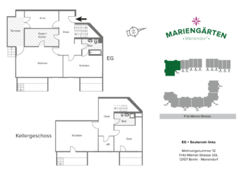 Traumhafte Maisonette mit Terrasse, 12107 Berlin, Renditeobjekt